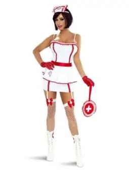 7-Teilges Krankenschwester Outfit von Provocative kaufen - Fesselliebe
