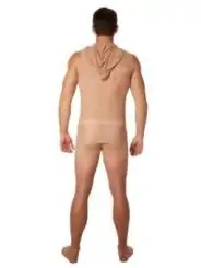 Nude V-Shirt Malibu 2 92-77 von Look Me
