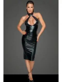 Kleid mit Wahnsinns Dekolleté F231 von Noir Handmade Missbehaved Collection kaufen - Fesselliebe