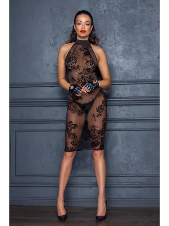 Halblanges Kleid F240 von Noir Handmade Fucking Fabulous Collection kaufen - Fesselliebe