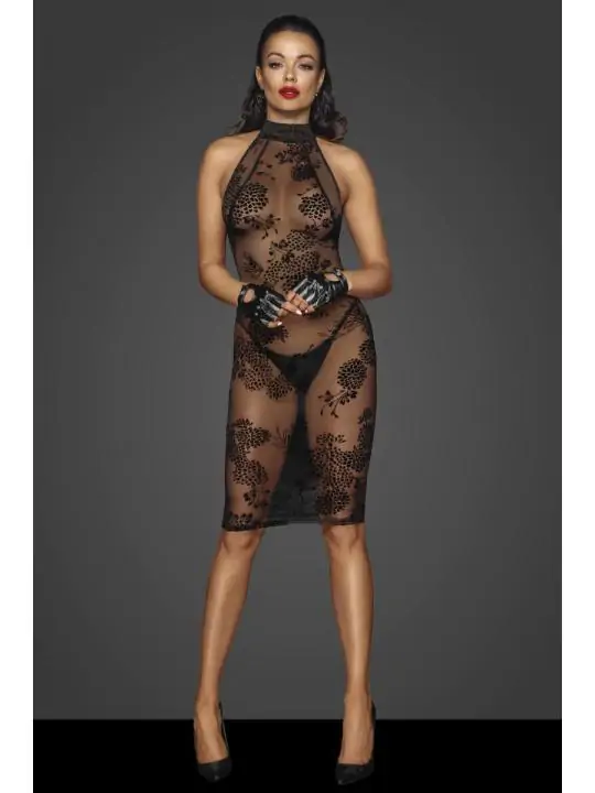 Halblanges Kleid F240 von Noir Handmade Fucking Fabulous Collection kaufen - Fesselliebe