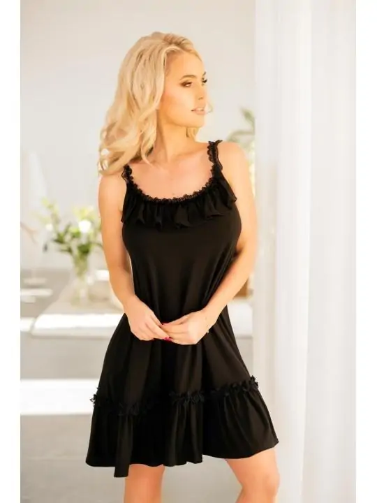 Schwarzes Petticoat Kleid Ka922379 von Kalimo