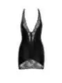 Powerwetlook Minikleid mit Tiefem Rückenausschnitt und Reißverschluss F283 von Noir Handmade kaufen - Fesselliebe