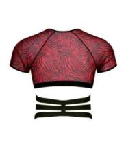 Harness T-Shirt Rerodrigo001 Schwarz/Rot von Rfp Razor’s Edge Kollektion