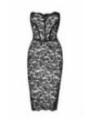Halblanges Corsagen-Kleid Aus Spitze F301 von Noir Handmade