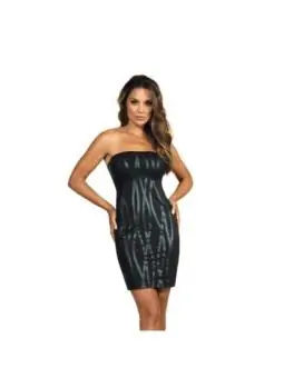 Kleid Schwarz V-9109 von Axami kaufen - Fesselliebe