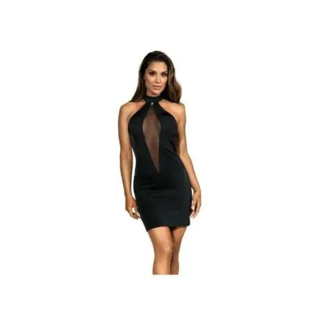 Kleid Schwarz V-9269 von Axami kaufen - Fesselliebe