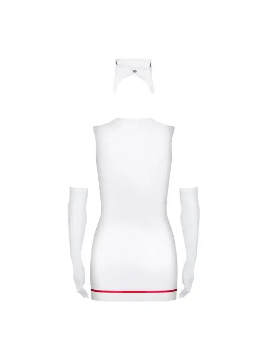 Emergency Kleid + Stethoscope Weiß von Obsessive kaufen - Fesselliebe