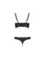 Malwia Size Plus Bikini 2er Set Schwarz von Passion Size Plus kaufen - Fesselliebe