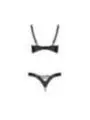 Celin Size Plus Bikini 2er Set Schwarz von Passion Size Plus kaufen - Fesselliebe