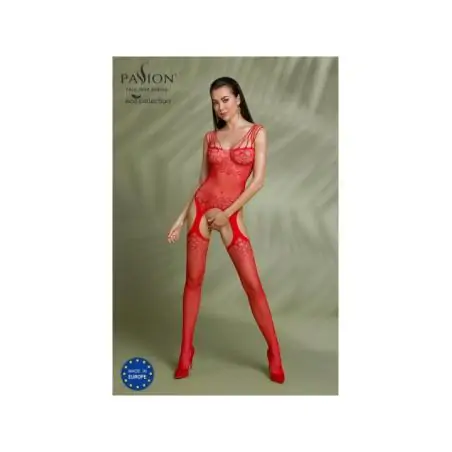 Eco Bodystocking Bs004 Rot von Passion Eco Collection kaufen - Fesselliebe