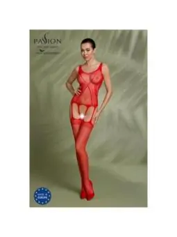 Eco Bodystocking Bs007 Rot von Passion Eco Collection kaufen - Fesselliebe