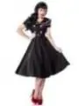 Rockabilly-Kleid schwarz/weiß