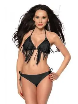 Bikini mit Fransen schwarz kaufen - Fesselliebe