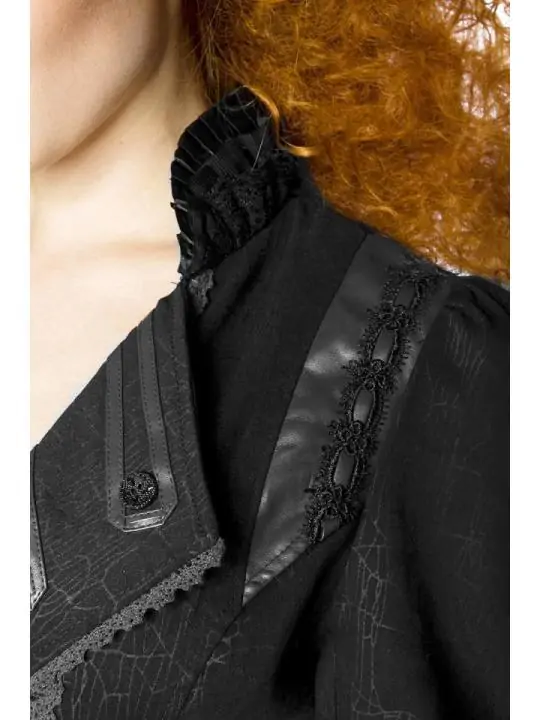 Steampunk-Mantel schwarz kaufen - Fesselliebe
