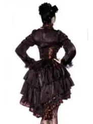 Premium-Vampir-Kostüm braun/schwarz kaufen - Fesselliebe