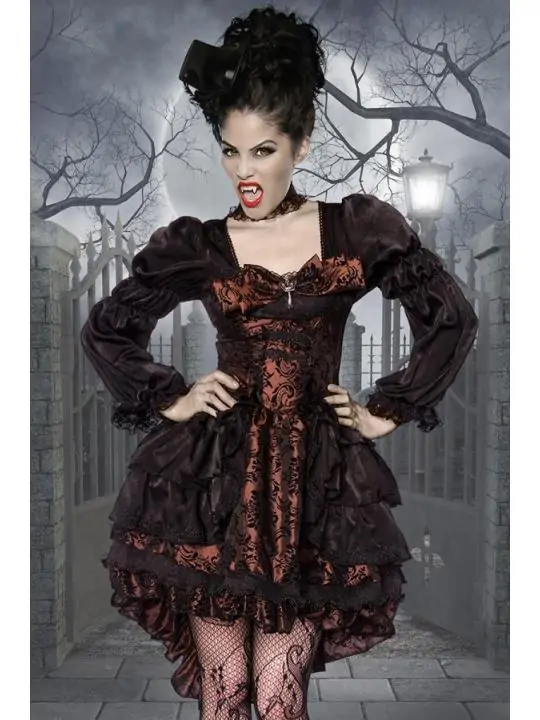 Premium-Vampir-Kostüm braun/schwarz kaufen - Fesselliebe