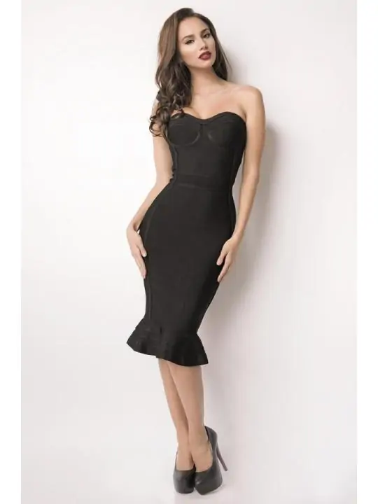 Bandage-Shape-Kleid schwarz