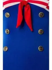 Marinekleid blau/rot/weiß von Belsira kaufen - Fesselliebe
