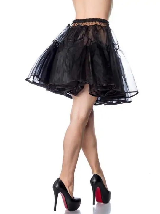 Petticoat schwarz von Belsira kaufen - Fesselliebe