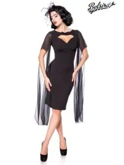 Retro Kleid schwarz von Belsira kaufen - Fesselliebe