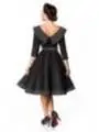 Belsira Premium Swing-Kleid schwarz/weiß von Belsira