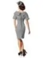 Premium Vintage-Kleid grau von Belsira