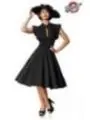 Belsira Premium Vintage-Kleid schwarz von Belsira