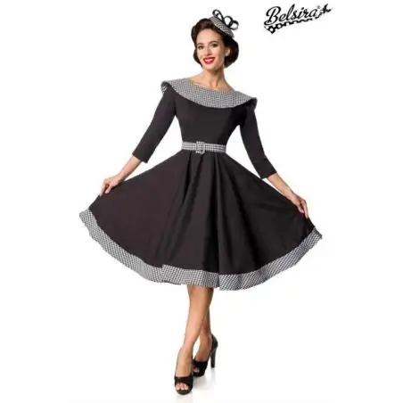 Premium Vintage Swing-Kleid...