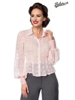 Vintage-Bluse rosa von Belsira kaufen - Fesselliebe