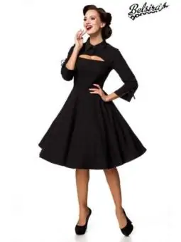 Kleid mit Bolero schwarz von Belsira kaufen - Fesselliebe