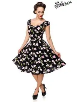 Kleid schwarz/rosa von Belsira kaufen - Fesselliebe