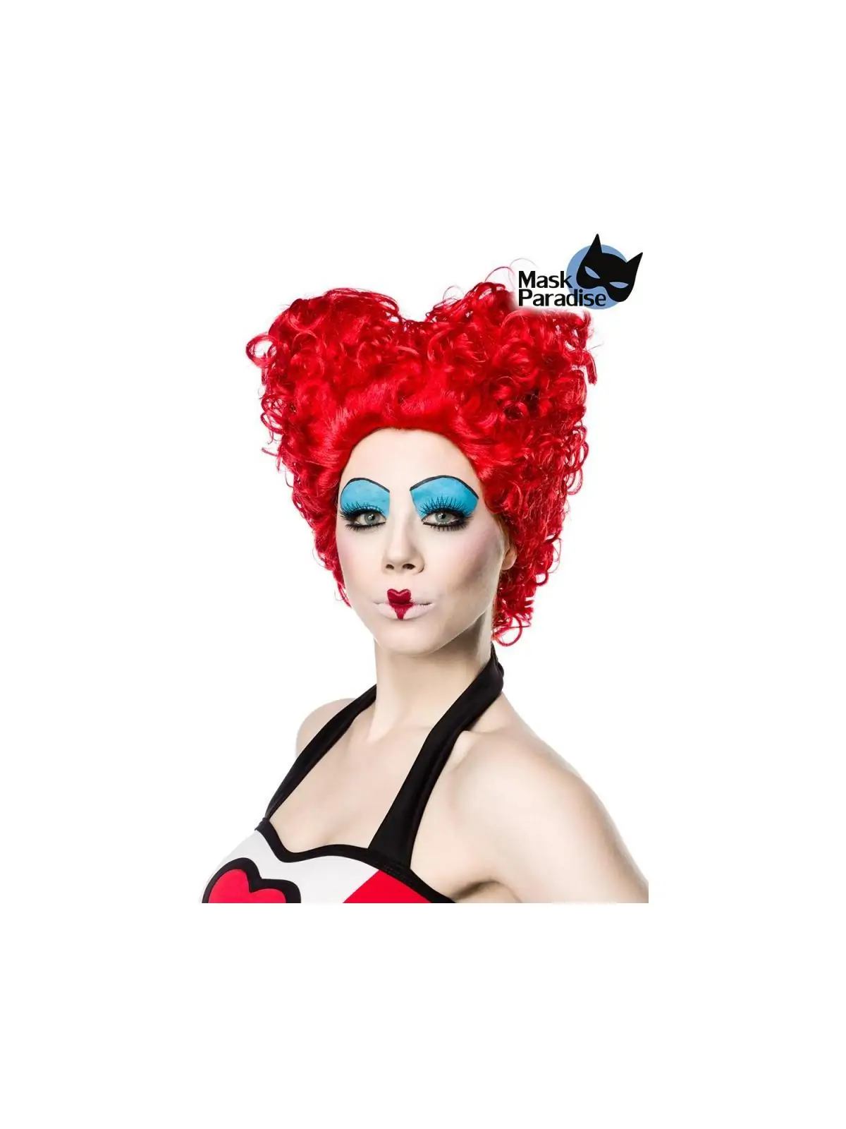 Queen in Red Perücke rot von Mask Paradise kaufen - Fesselliebe