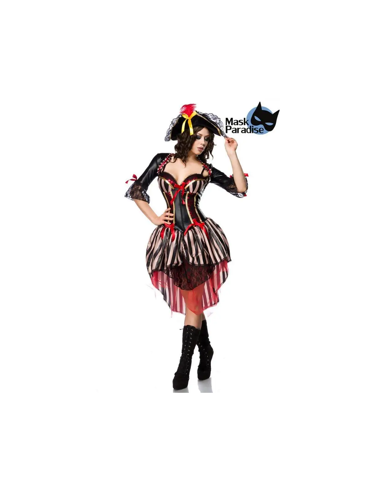 Piratenkostüm: Sexy Pirate bunt von Mask Paradise kaufen - Fesselliebe