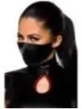 Ninjakostüm: Hot Ninja schwarz/rot von Mask Paradise
