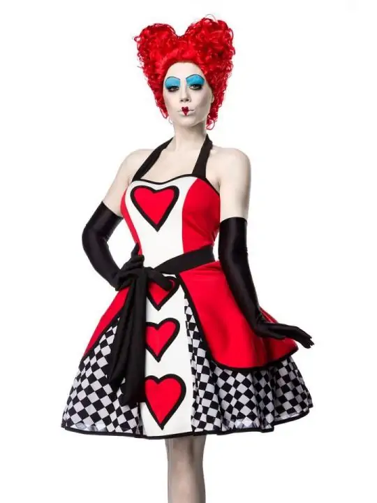 Queen of Hearts rot/schwarz/weiß kaufen - Fesselliebe