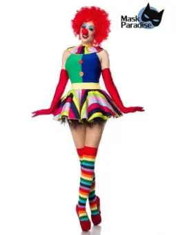 Clown Girl bunt von Mask Paradise kaufen - Fesselliebe