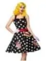 Pop Art Kostüm: Pop Art Girl schwarz/weiß/rot von Mask Paradise kaufen - Fesselliebe