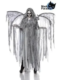 Todesengelkostüm: Angel of Death grau von Mask Paradise kaufen - Fesselliebe