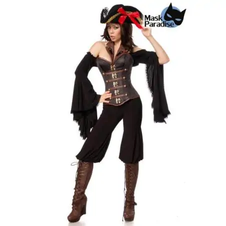 Female Pirate braun/schwarz...