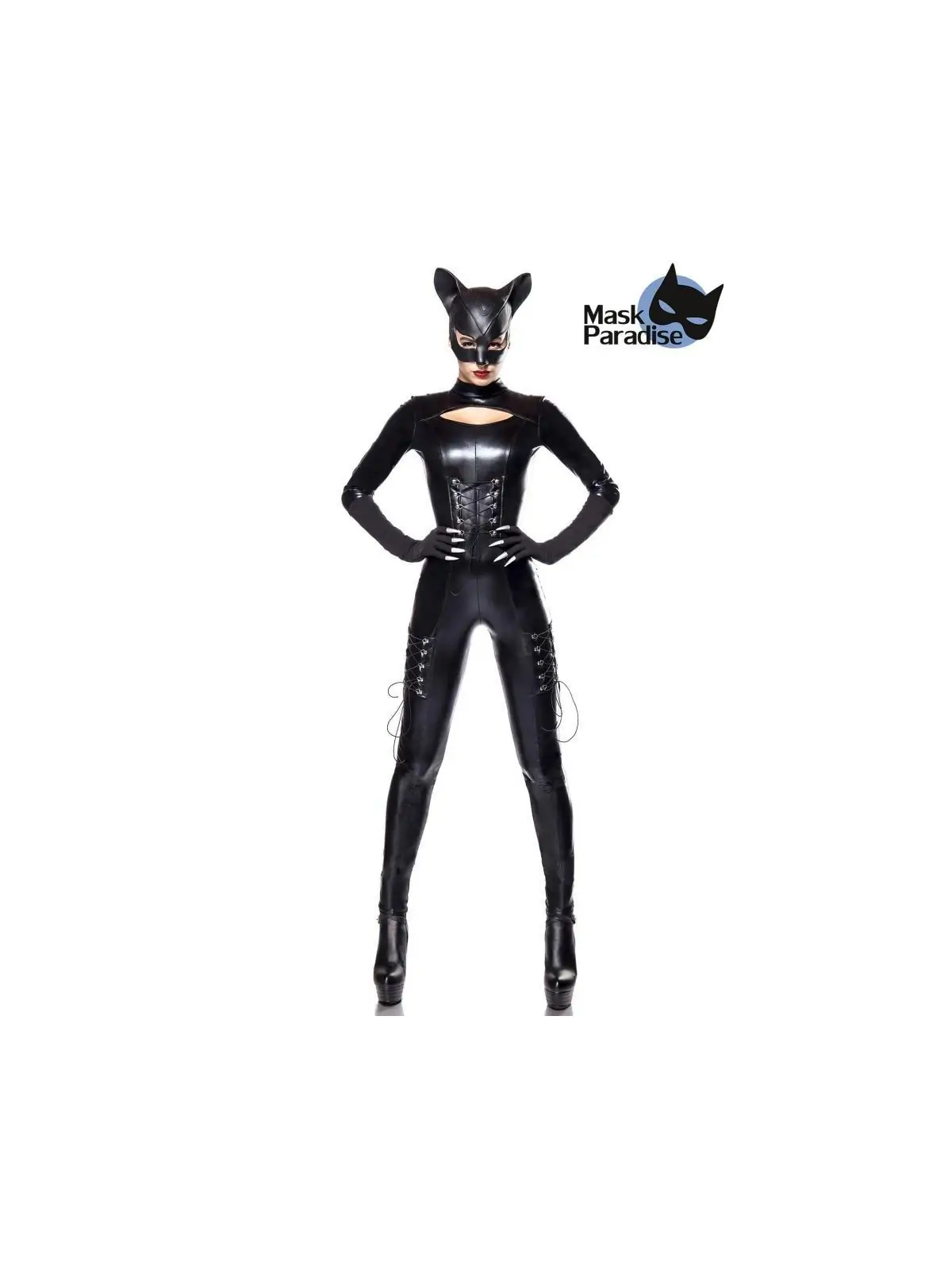 Cat Lady schwarz von Mask Paradise