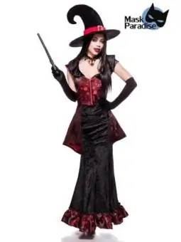Dark Witch schwarz/rot von Mask Paradise kaufen - Fesselliebe