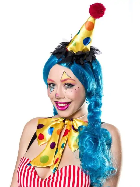 Clown Girl bunt von Mask Paradise