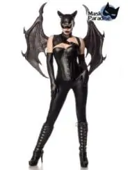 Bat Girl Fighter schwarz von Mask Paradise