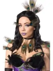 Peacock Girl schwarz/lila von Mask Paradise kaufen - Fesselliebe