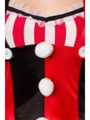 Sexy Clown rot/schwarz/weiß von Mask Paradise kaufen - Fesselliebe