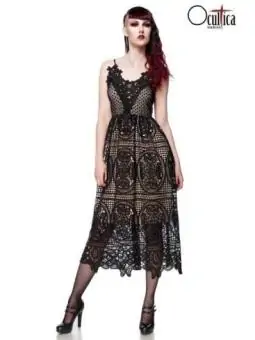 Kleid aus Spitze schwarz von Ocultica kaufen - Fesselliebe