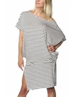 Oversize-Kleid schwarz/weiß kaufen - Fesselliebe
