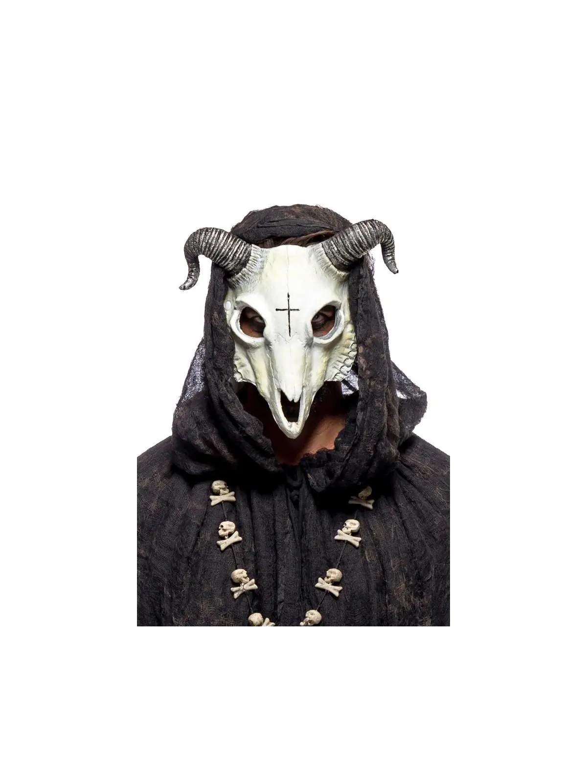 Goat Maske weiß/schwarz kaufen - Fesselliebe