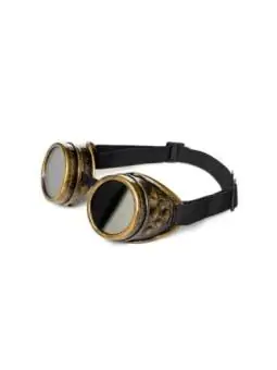 Steampunk Goggles gold/schwarz kaufen - Fesselliebe